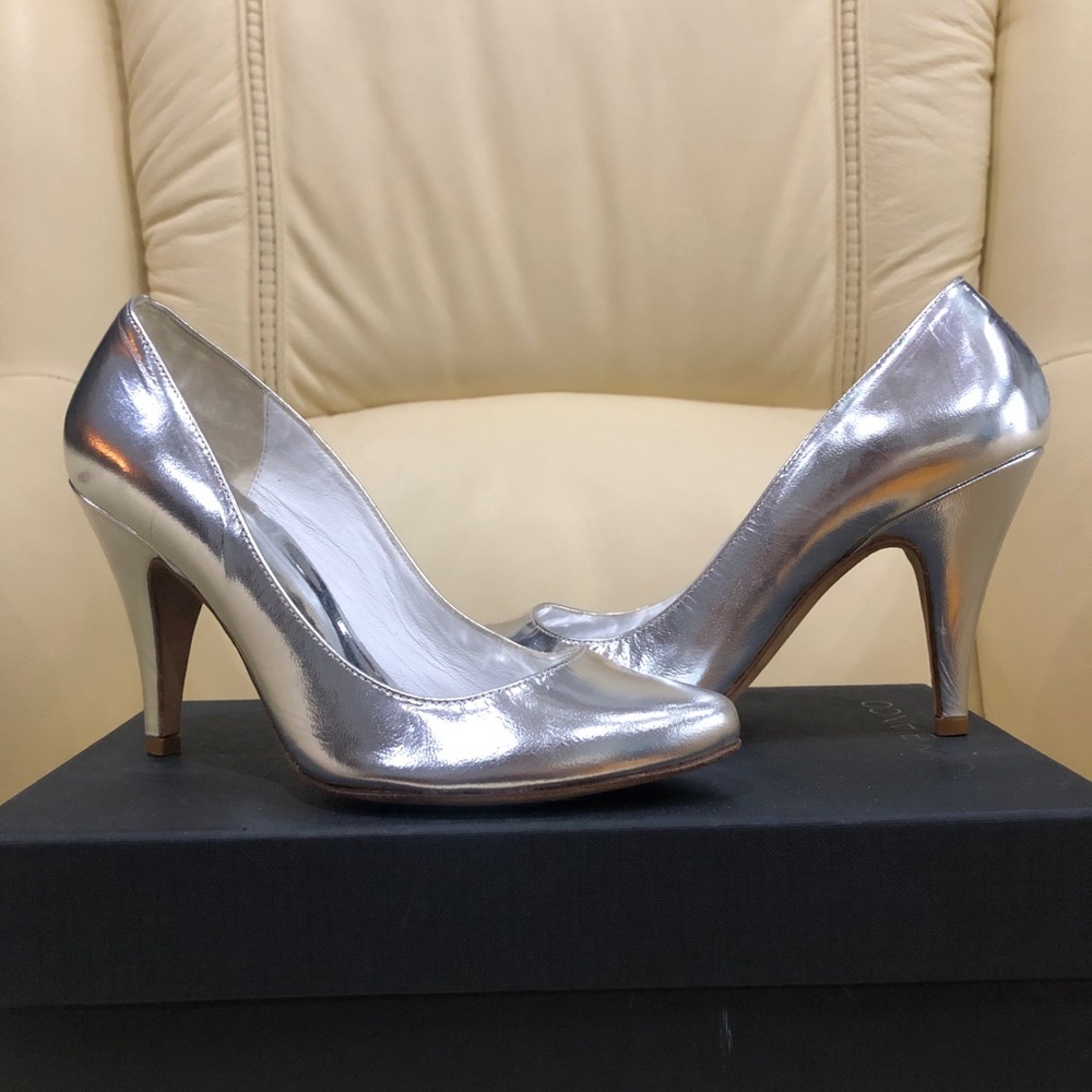 Patriza Pepe Silver Pumps